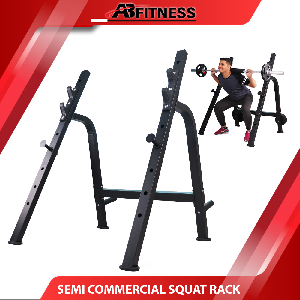 Semi Commercial Squat Rack Deadlift Weight Lifting Gym Equipment