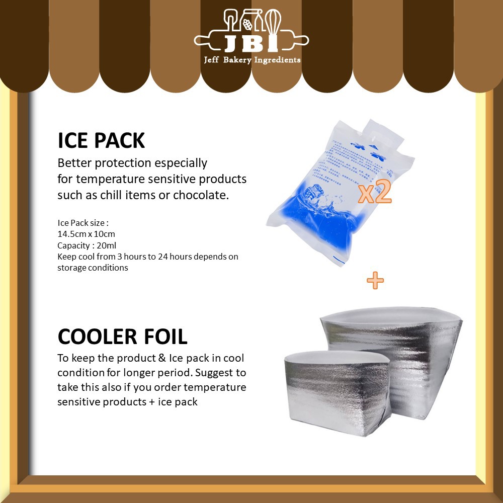 SHIPPING EXTRA PROTECTION - ICE PACK & COOLER FOIL