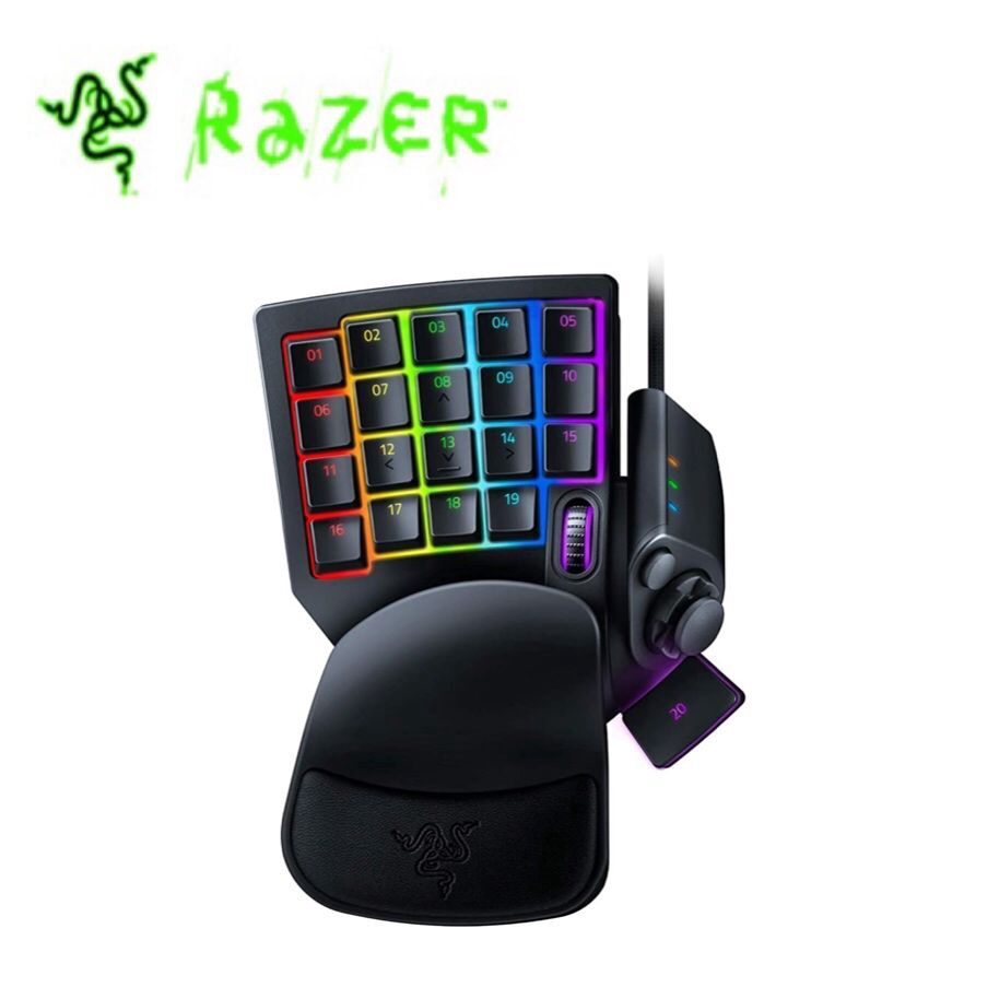 Razer Tartarus Pro Gaming Keyboard Analog Optical Key Switch 32 Programmable Keys Customizable Chroma Rgb Lighting Programmable Macro Function Variable Key Pressure Sensitivity Shopee Malaysia