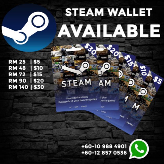 Steam Wallet Usd To Myr Shopee Malaysia