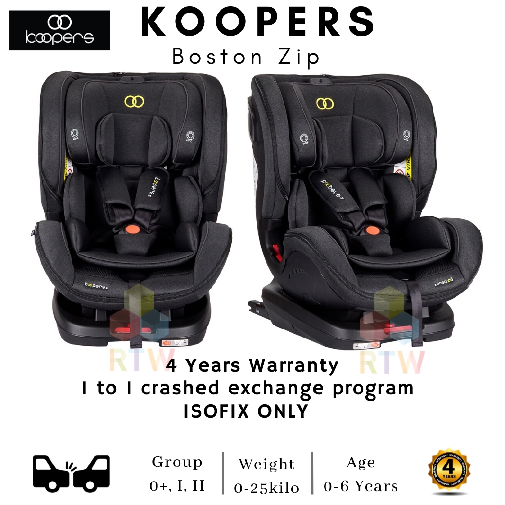 koopers boston isofix