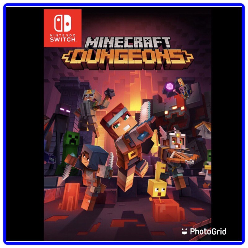 Nintendo Switch Minecraft Dungeons (Digital Download Ver) | Shopee Malaysia