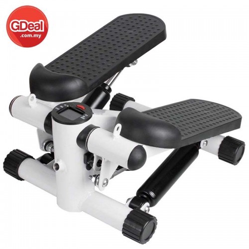 2-In-1 Exercise LCD Monitor Fitness Stepper With Switchover Technology