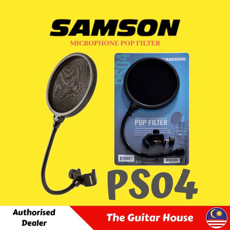 Samson PS04 Microphone Pop Filter