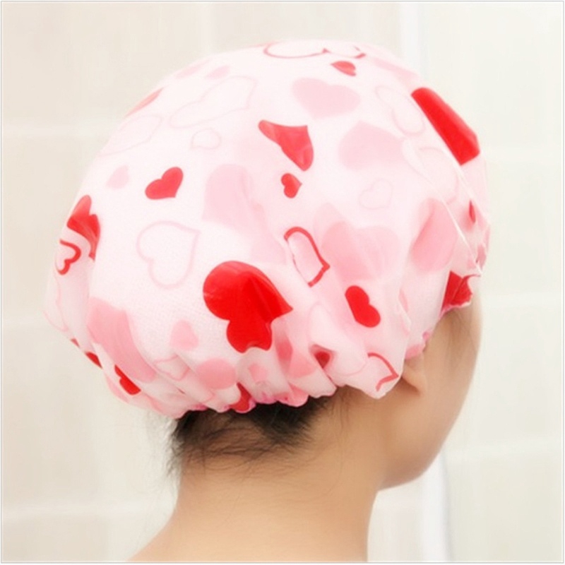 shower cap girl