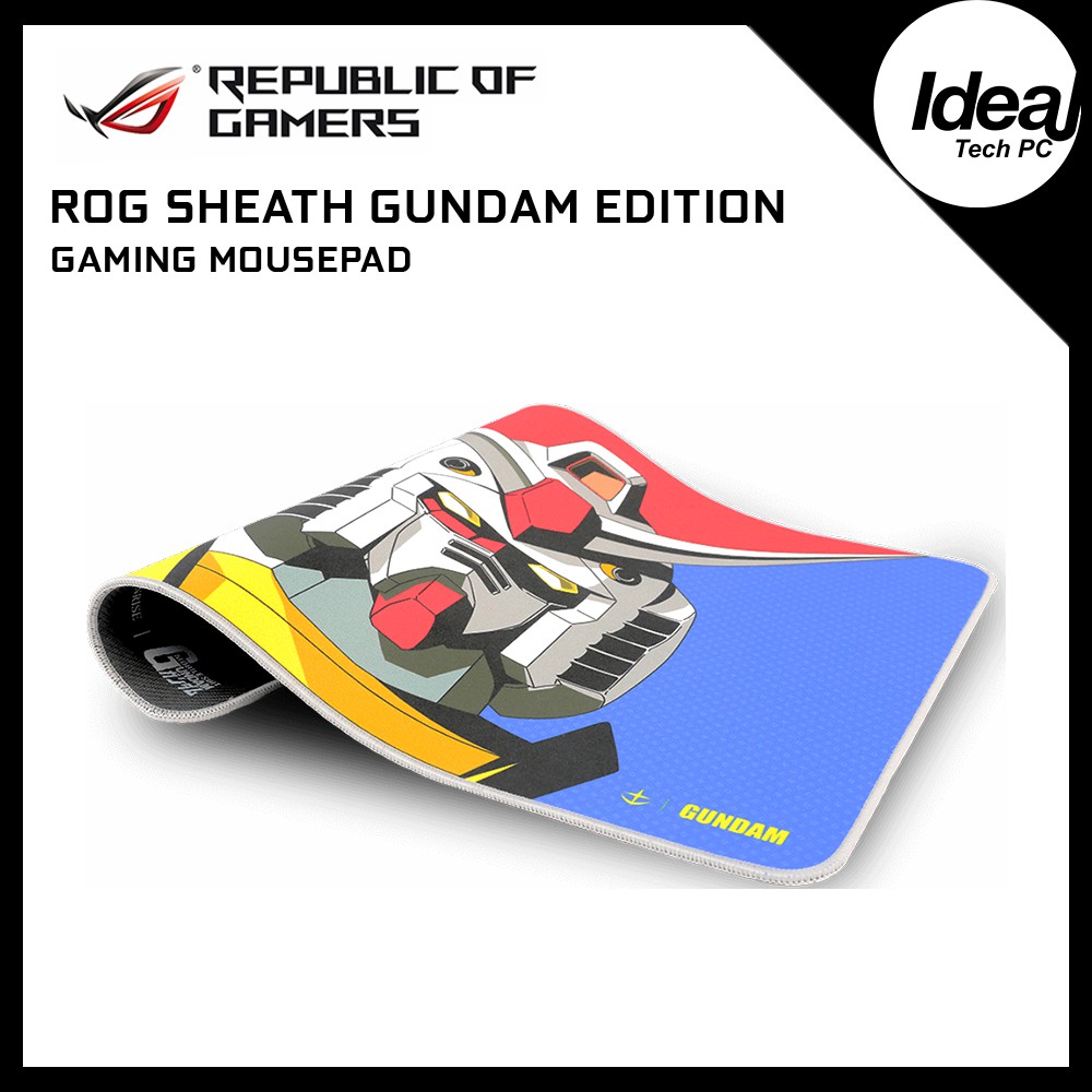 Asus X Gundam Rog Sheath Gaming Mousepad Shopee Malaysia