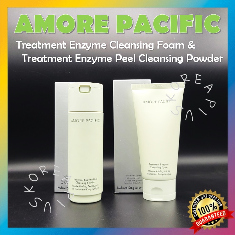 [AMORE PACIFIC] Treatment Enzyme Cleansing Foam 120g/ Peel Cleansing Powder 55g Shopee Malaysia