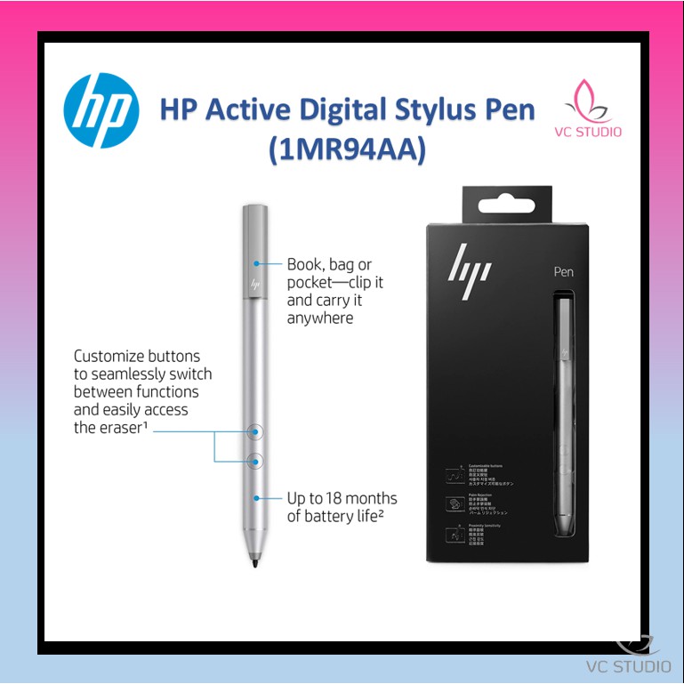 HP Active Digital Stylus Pen (1MR94AA) Shopee Malaysia