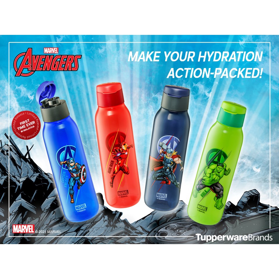 Tupperware Avengers Eco Bottle 750ml