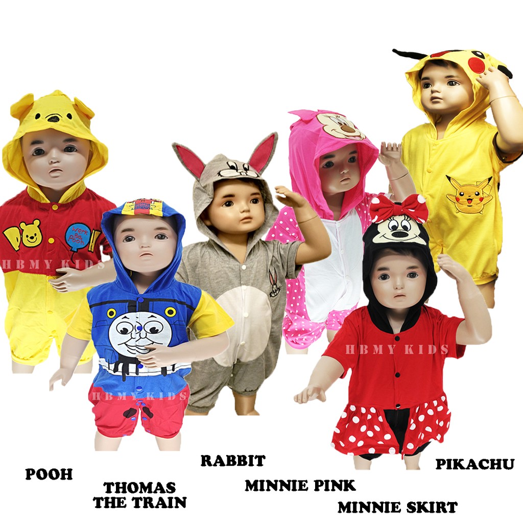 Baby Toddler Fancy Dress Party Winnie The Pooh Costumes Playsuit Size 3-24months 