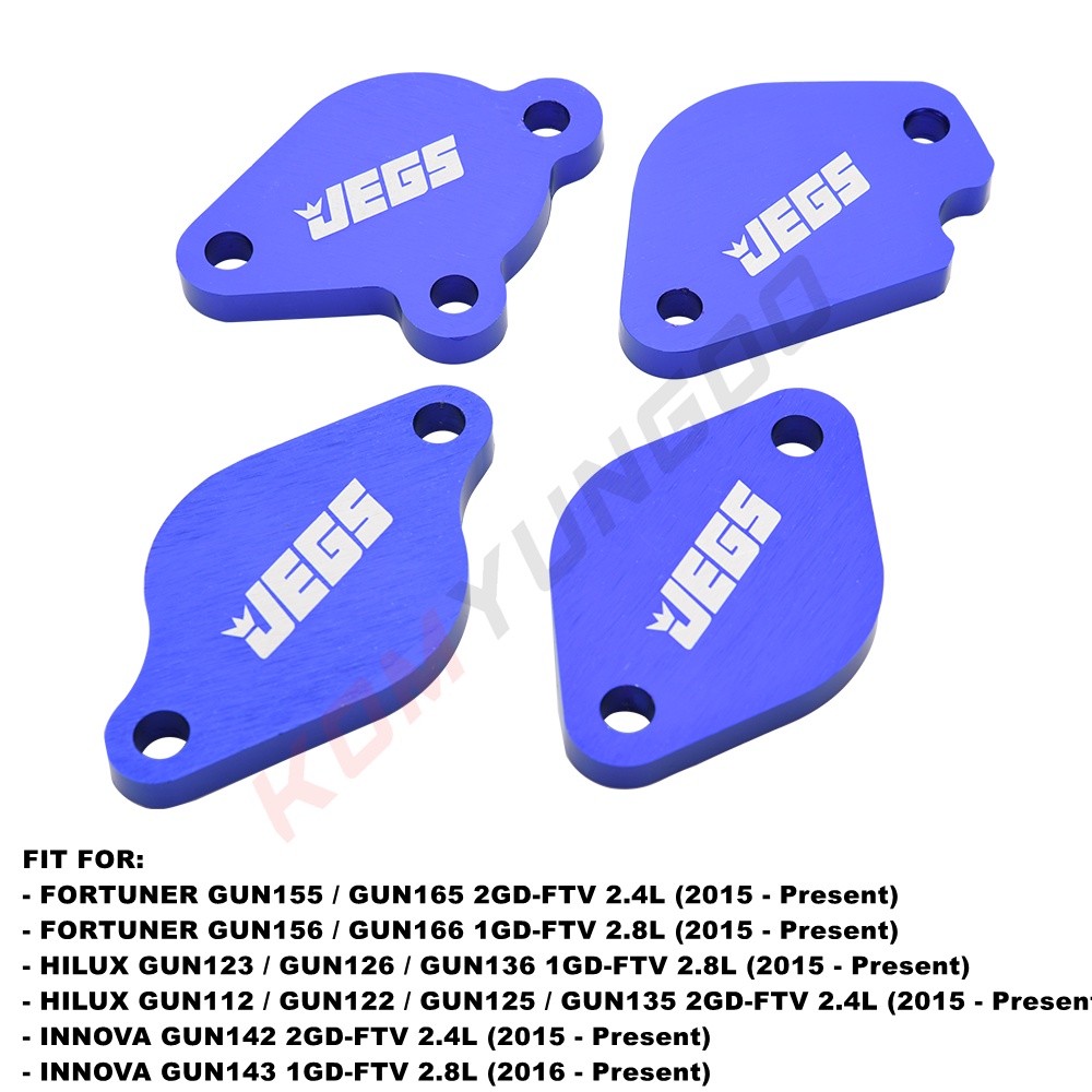 Have Reliable EGR Stopper Valve Blanking Block Plate TOYOTA HILUX REVO INNOVA FORTUNER 2.4L / 2.8L GUN125/GUN136/GUN1... - Image 4