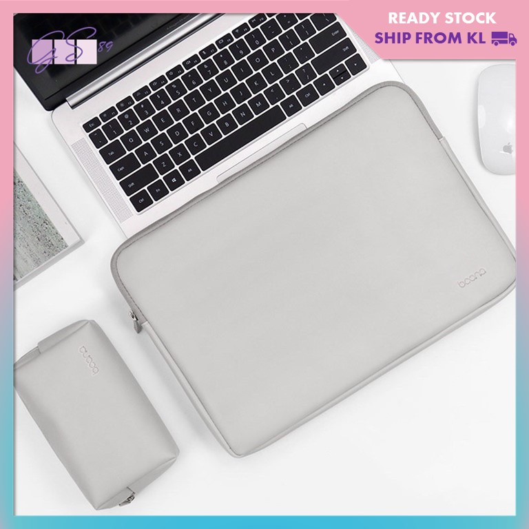 GS Soft Leather Waterproof Notebook Bag Fashion Laptop Cases Ultrabook Sleeve Protector Light