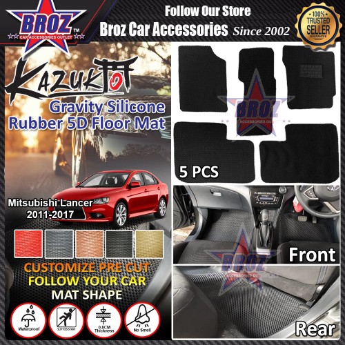 Kazuko Passat B8 2015 2018 Pre Cut Gravity Silicone Rubber 5d