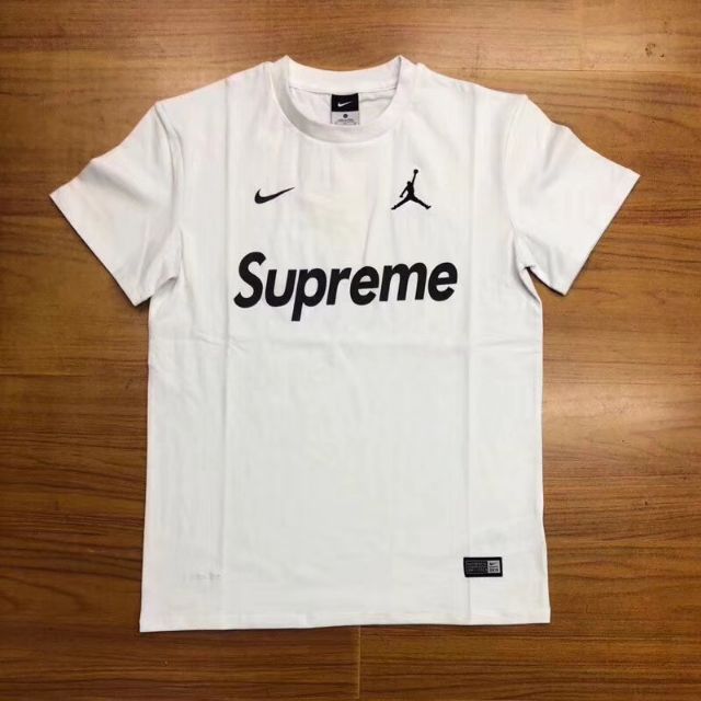 supreme x jordan tee