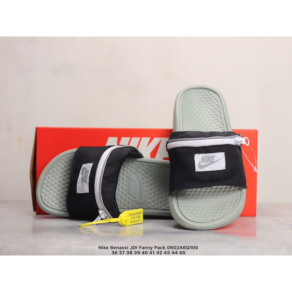nike slippers with pocket