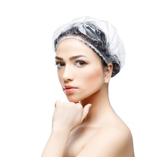 Asiamax Disposable Shower Caps 一次性浴帽女防水成人洗澡帽