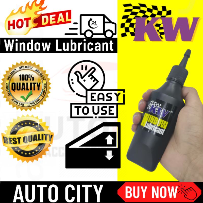 120ml Power Window Lubricant Pelincin cermin kereta Car window smooth