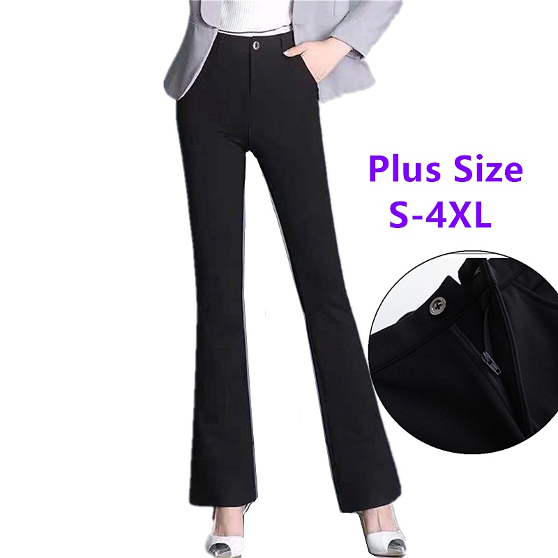 [Ladies Wear] Seluar Office Bootcut Plain Panjang / Office Bootcut ...