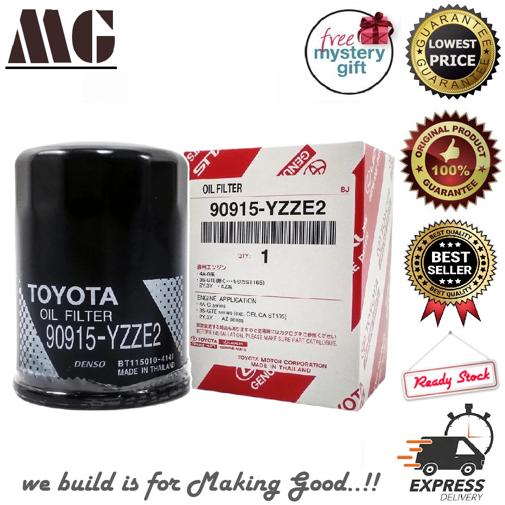 Toyota Oil Filter 90915-YZZE1 90915-YZZE2 90915-YZZD2 04152-YZZA1 04152 ...