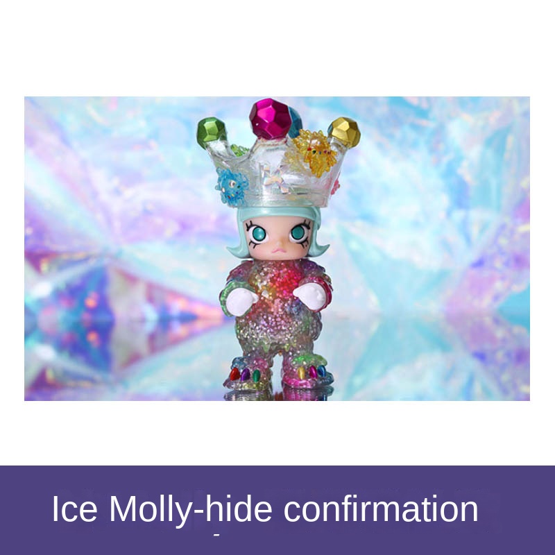 MOLLY Dimoo Hirono 隐藏款 盲盒 冰Molly 水滴Molly 玩具 POPMART 正品 Vanellope Dimoo ...