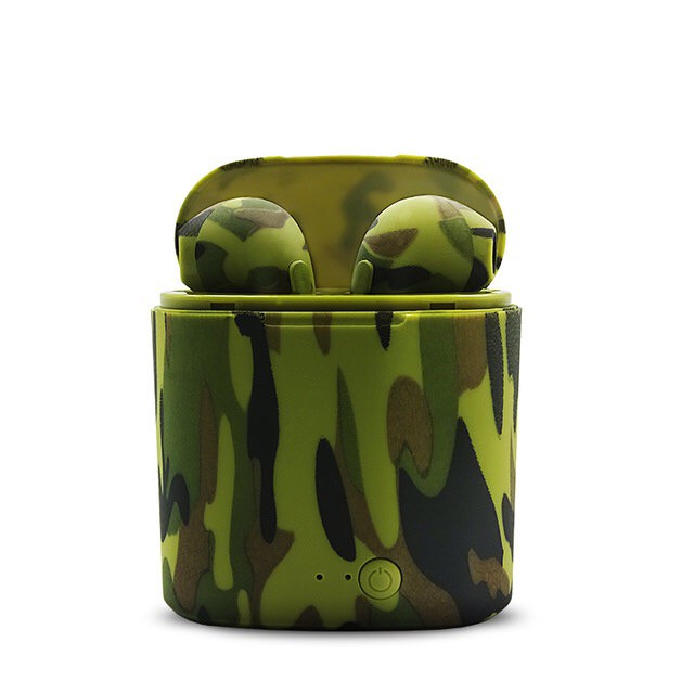 i7s TWS Camo Wireless Bluetooth Earphone Headset Earbuds  