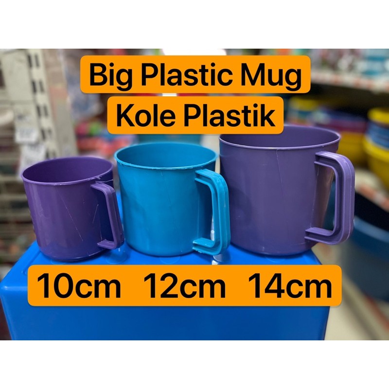 Big Plastic Mug / Kole Plastik Besar / Kole Teh Tarik / Koleh / Cawan Plastik Besar