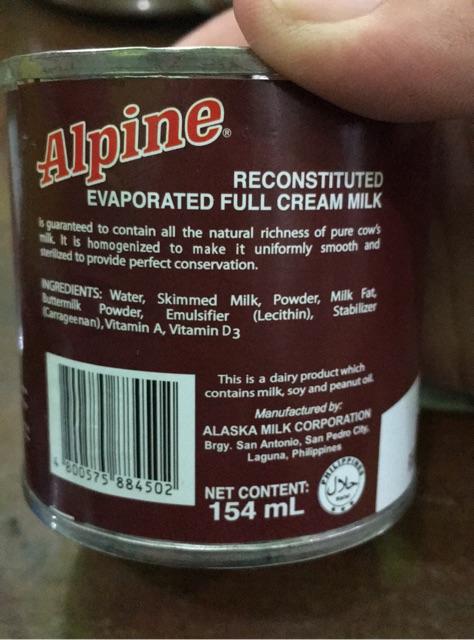 Alaska Powdered Milk Nutrition Facts - Propranolols