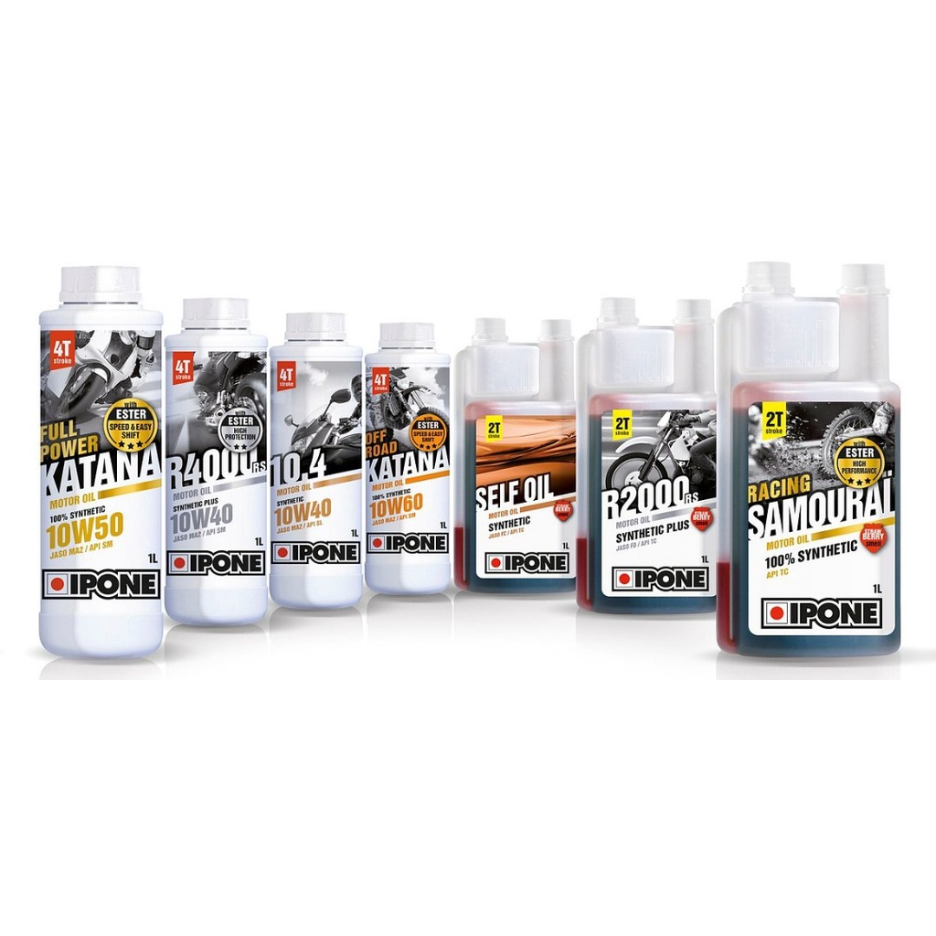 IPONE Engine Oil Minyak Hitam Motor Y15 LC135 RS150 EGO NVX XMAX