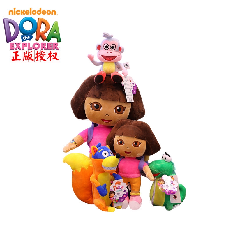 Original Dora the Explorer Boots Swiper Tico Isa Benny Cartoon Soft Stuffed  Plush Toys Dolls Children Birthday Xmas Gift | Shopee Malaysia
