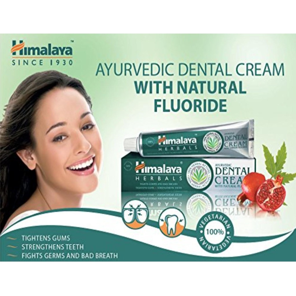 Himalaya Herbal Ayurvedic Toothpaste Dental Cream 200g Shopee Malaysia