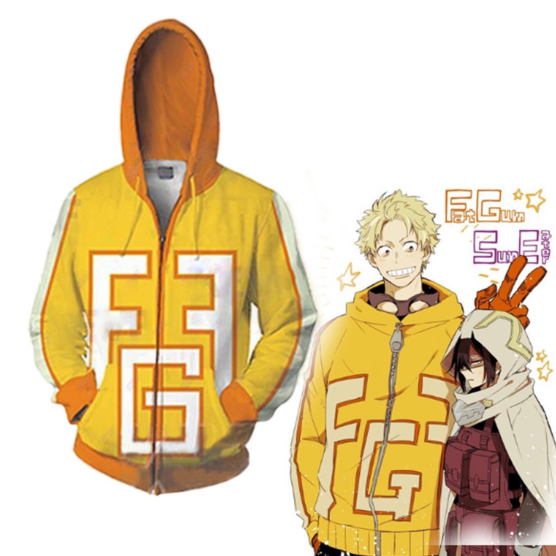 my hero academia kirishima hoodie