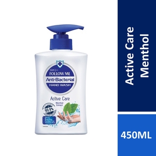 Follow Me AntiBacterial Hand Wash Active Care 450ml
