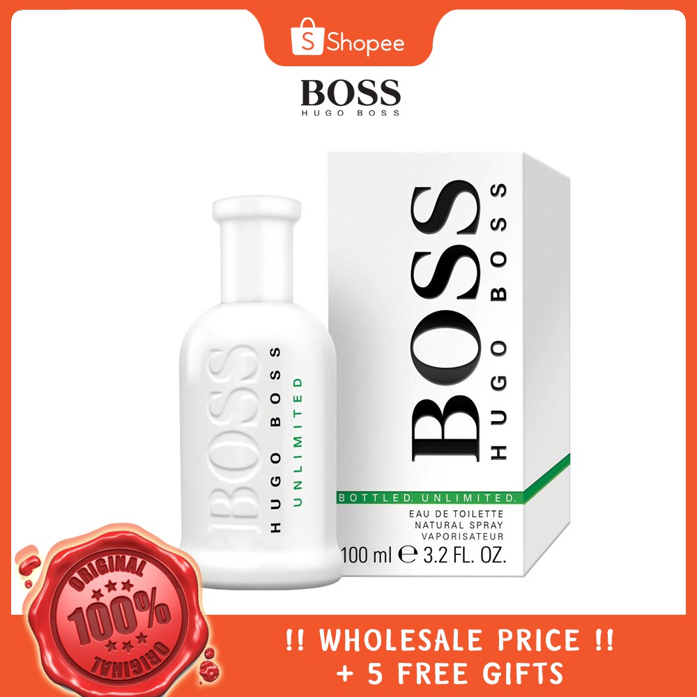 hugo boss bottled unlimited 100ml price