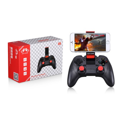 Gen Game S6 Bluetooth 3 0 Wireless Game Controller Gamepad Joystick Android I Os Shopee Malaysia