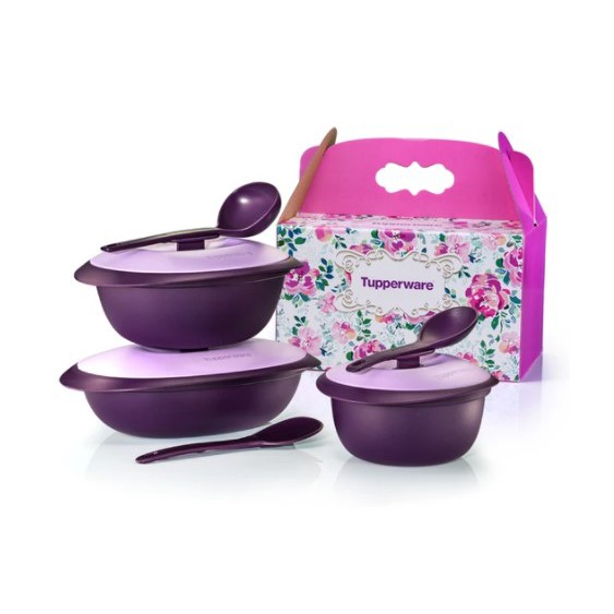 Purple Royale Serveware Set