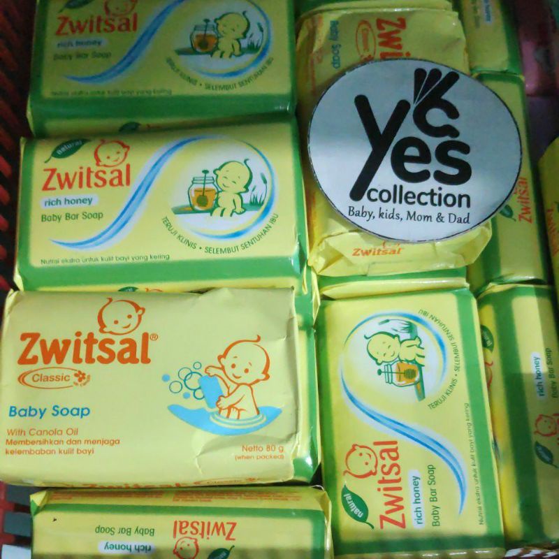 Zwitsal bar soap 70gr baby bar soap rich honey Classic Classic switsal