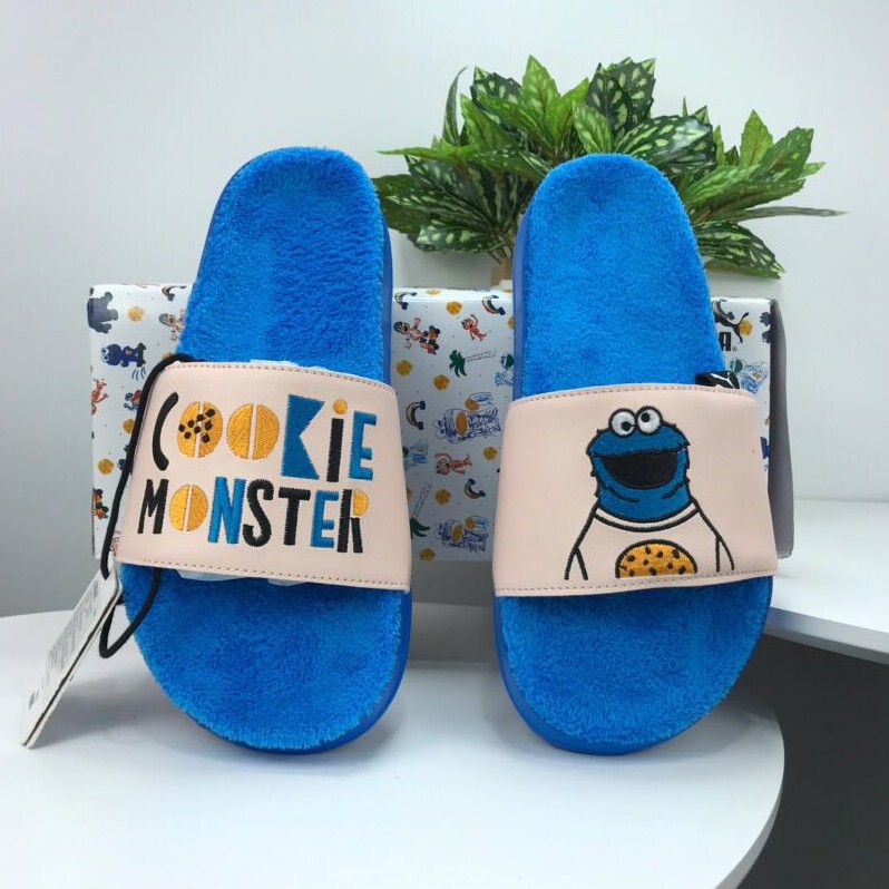 puma sesame street slippers