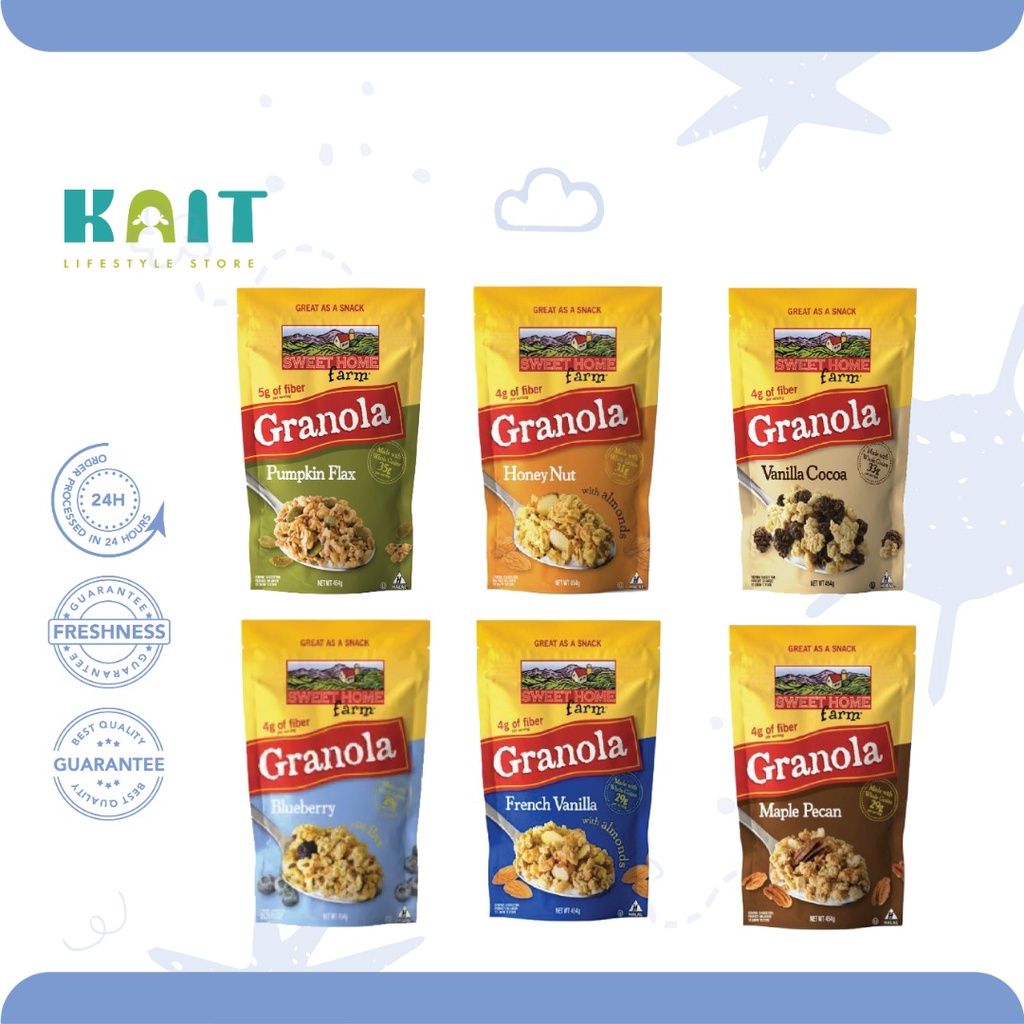 SWEET HOME FARM Granola Cereal 454g Shopee Malaysia