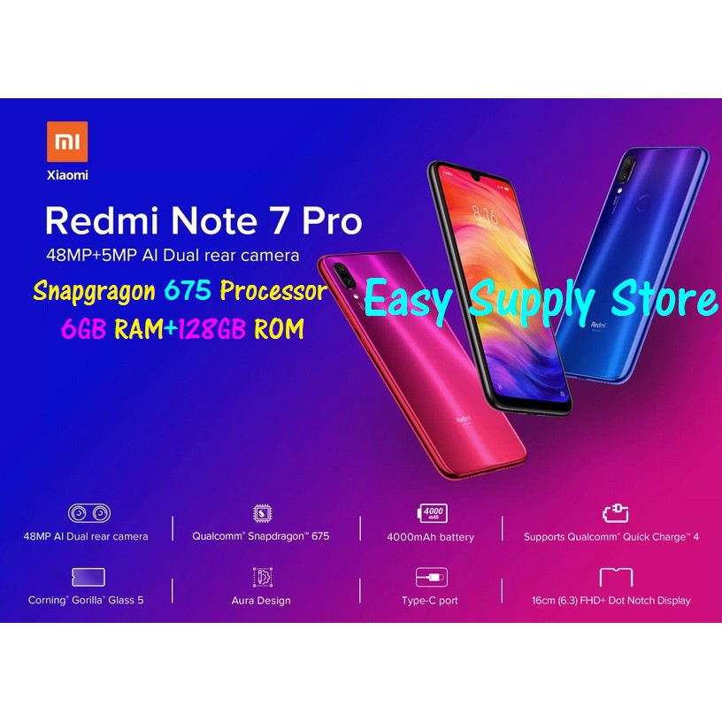 Xiaomi Redmi Note 7 Pro Price in Malaysia & Specs - RM759 | TechNave