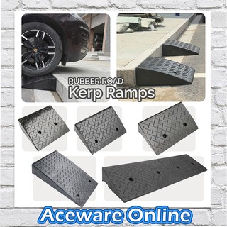 High-Strength Hard Plastic Sill Ramp Ramp Step Ramp Mat for Ramp Vehicles 1PC Car Motorcycle Lightweight Portable Curb