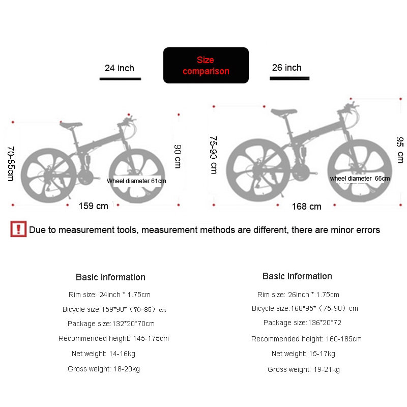 26 inch wheels on 24 inch frame