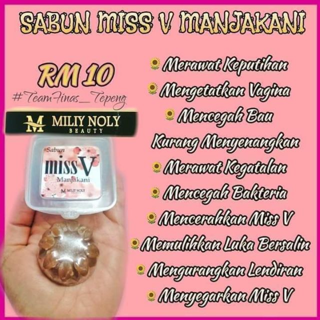 Sabun Miss V Manjakani Malaysia