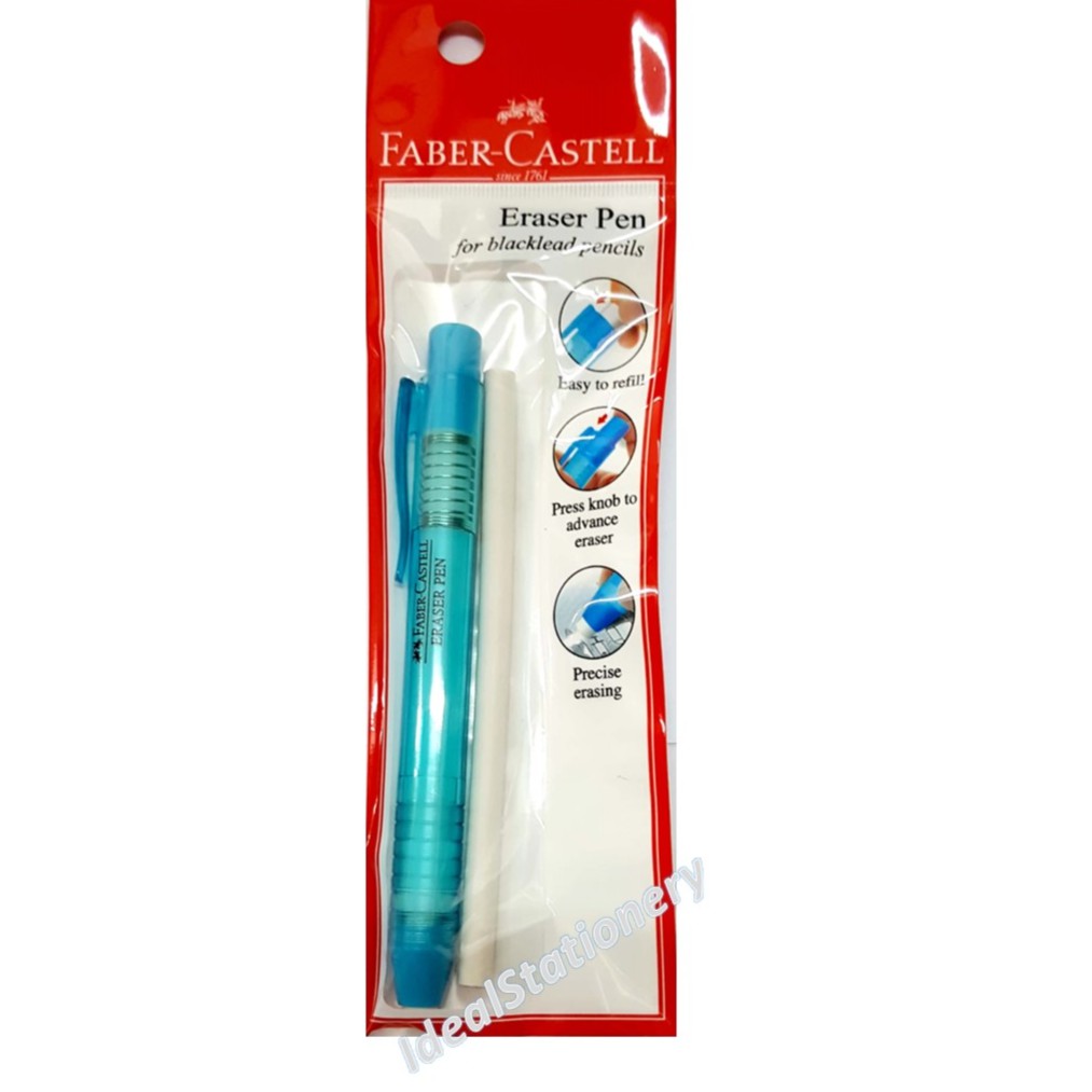 Faber Castell Eraser Pen with 1 Refill (per pk) Shopee Malaysia