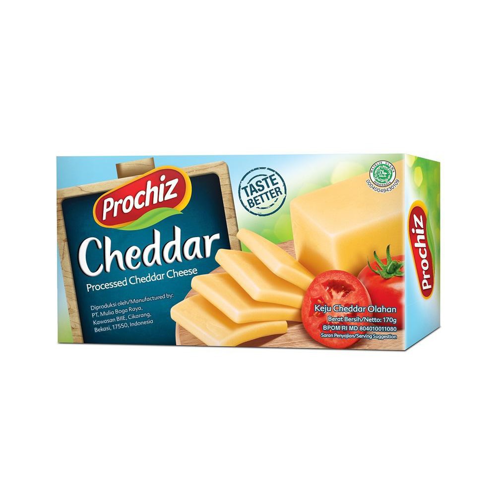 Prochiz Cheddar Cheese 170g Shopee Malaysia