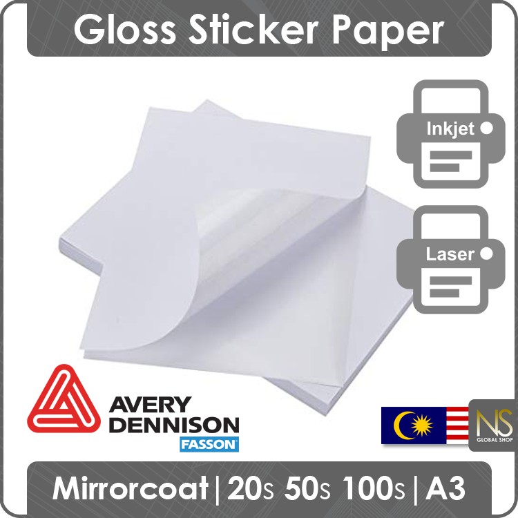 avery decal paper
