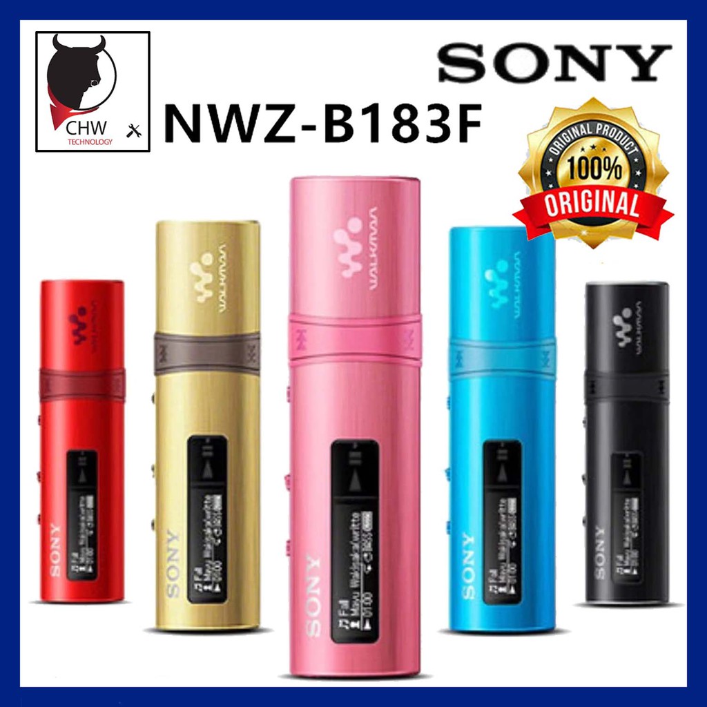 sony nwz-b183f flash mp3