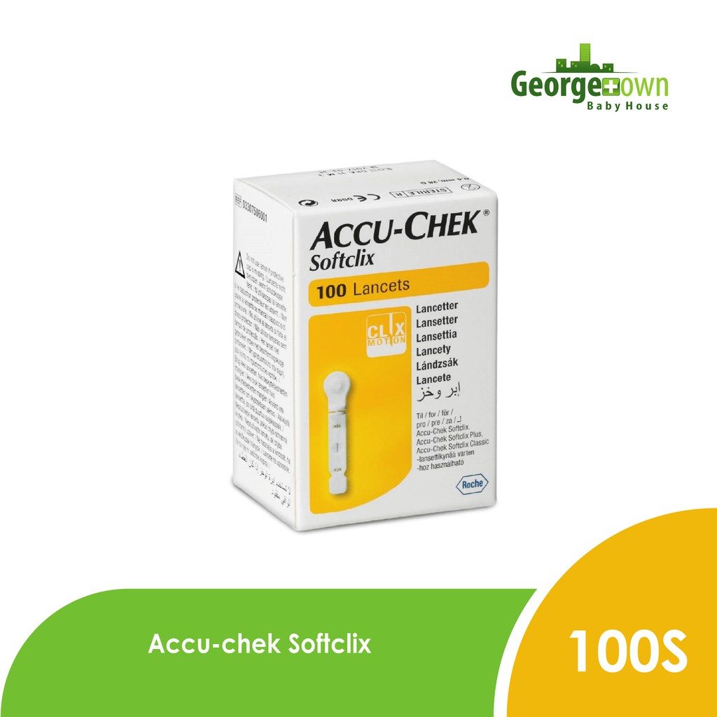 ACCUCHEK SOFTCLIX Lancets 100's Shopee Malaysia
