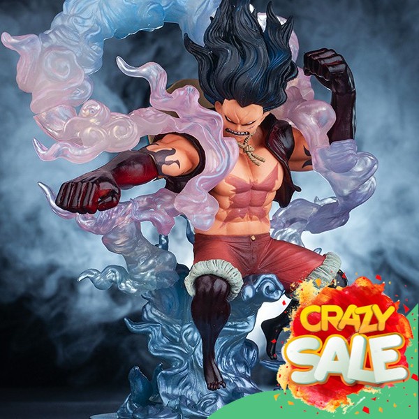 One Piece Luffy Gear 4th Snakeman Figure 28cm Action Figures Shopee Malaysia