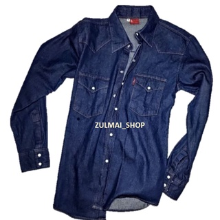 Buy Kemeja Jeans Lelaki Perempuan Unisex Seetracker Malaysia