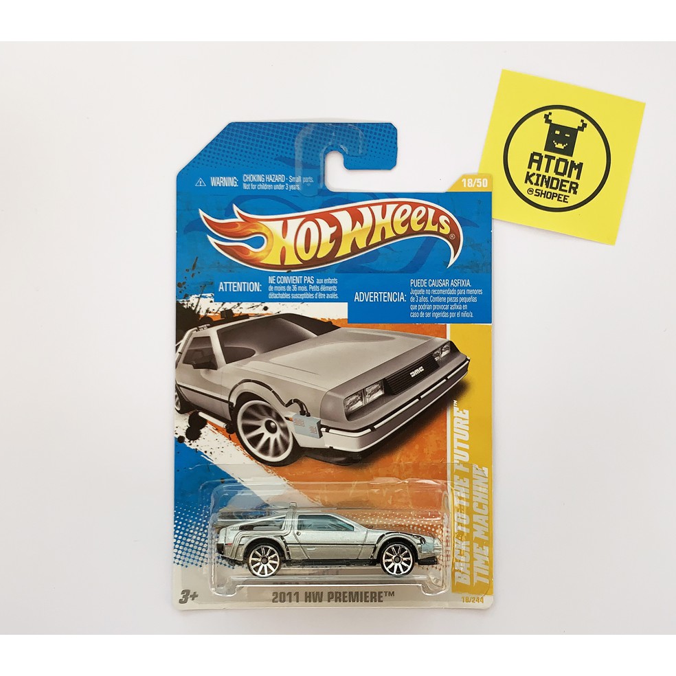 hot wheels delorean back to the future